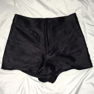 High waisted booty shorts